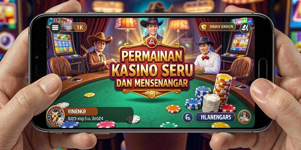 Tampilan utama permainan Kasino di 33ZK yang menegangkan.