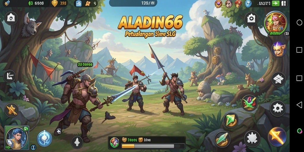 Tampilan gameplay menawan dari ALADIN66 dengan aksi seru.