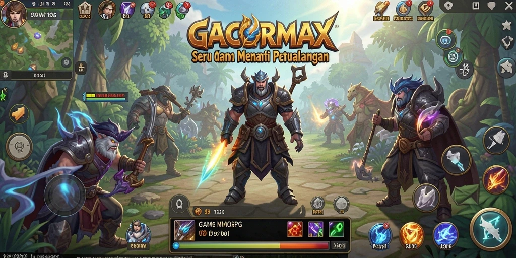 Tangkapan layar menunjukkan gameplay GACORMAX yang mendebarkan.