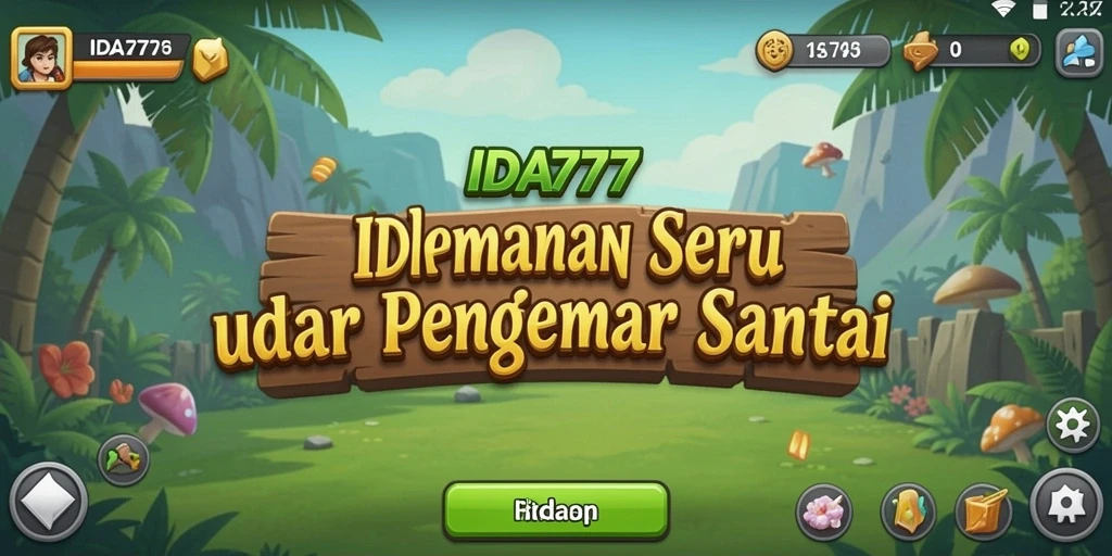 Tampilan menarik dari gameplay Idle di IDA777 yang memikat.