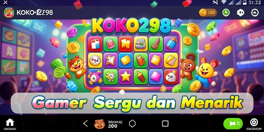 Tangkapan layar gameplay seru KOKO288 yang menunjukkan momen Bingo.