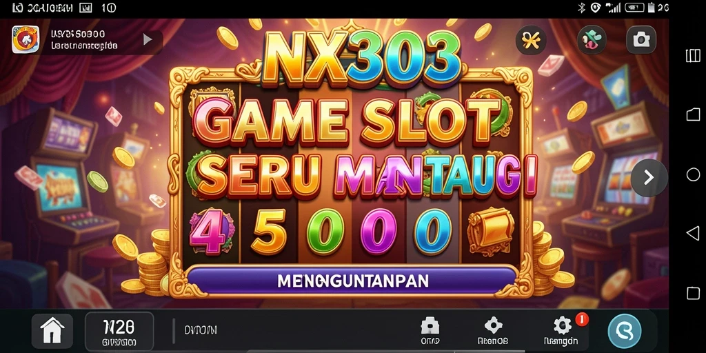 Tampilan gameplay NX303 yang menarik dan penuh warna.