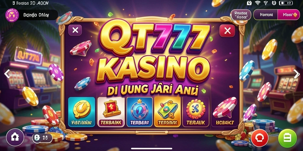 Tampilan gameplay QT777 yang memukau dan penuh aksi Kasino.