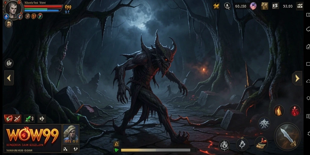 Gameplay menegangkan di WOW99 yang penuh kengerian.