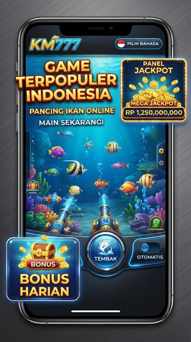 Screenshot tampilan beranda aplikasi km777 yang ramah pengguna.